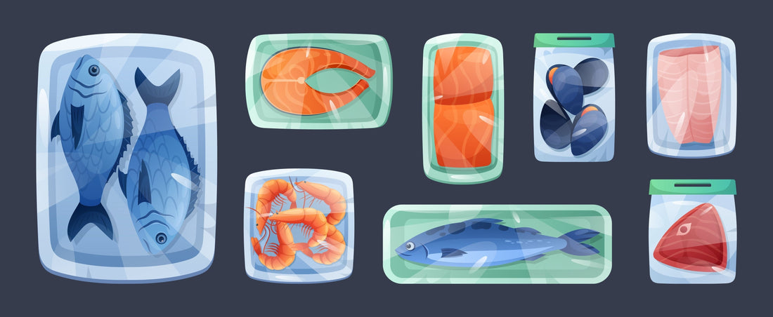 Storing seafood