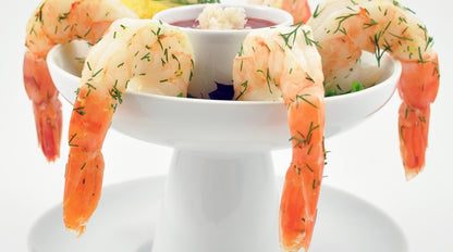 Cooked White Shrimp - 16/20 P&D - Tail On